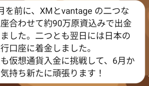 【詳細解説】利益87万円出金したユーザーS様の運用